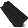 imagewernies No Show Socks Womens 8 Pairs Ankle Non Slip Low Short Invisible Thin Liner Socks8 Pairs Black
