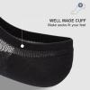 imagewernies No Show Socks Men Low Cut Ankle Short Casual Cotton Socks with Non Slip Grips 6101113Mix of Colors0038 Pairs16 Pieces