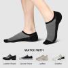 imagewernies No Show Socks Men Low Cut Ankle Short Casual Cotton Socks with Non Slip Grips 6101113Mix of Colors0038 Pairs16 Pieces