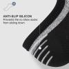 imagewernies No Show Socks Men Low Cut Ankle Short Casual Cotton Socks with Non Slip Grips 6101113Mix of Colors0038 Pairs16 Pieces
