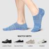 imagewernies No Show Socks Men Low Cut Ankle Short Casual Cotton Socks with Non Slip Grips 6101113Mix of Colors0048 Pairs16 Pieces