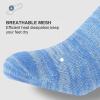 imagewernies No Show Socks Men Low Cut Ankle Short Casual Cotton Socks with Non Slip Grips 6101113Mix of Colors0048 Pairs16 Pieces
