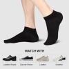 imagewernies No Show Socks Men Low Cut Ankle Short Casual Cotton Socks with Non Slip Grips 6101113Mix of Colors0068 Pairs16 Pieces