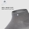 imagewernies No Show Socks Men Low Cut Ankle Short Casual Cotton Socks with Non Slip Grips 6101113Mix of Colors00912 Pairs24 Pieces