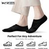 imagewernies No Show Socks Women  8 Pairs Ankle Socks for Women Low Cut Socks Short Cotton Socks Invisible Casual SocksMix of Colors0028 Pairs16 Pieces