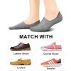 imagewernies No Show Socks Women Low Socks Non Slip Flat Boat Line 48 Pairs8 Pairs3 Colors 3black3gray2nude