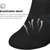 imagewernies No Show Socks Womens 8 Pairs Ankle Non Slip Low Short Invisible Thin Liner Socks8 Pairs 3black3white2grey
