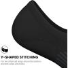 imagewernies No Show Socks Womens 8 Pairs Ankle Non Slip Low Short Invisible Thin Liner Socks8 Pairs Black
