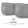 imagewernies No Show Socks Womens 8 Pairs Ankle Non Slip Low Short Invisible Thin Liner Socks8 Pairs Grey
