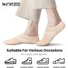 imagewernies No Show Socks Womens 8 Pairs Ankle Non Slip Low Short Invisible Thin Liner Socks8 Pairs Multicolor