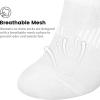 imagewernies No Show Socks Womens 8 Pairs Ankle Non Slip Low Short Invisible Thin Liner Socks8 Pairs White