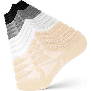 imagewernies No Show Socks Women  8 Pairs Ankle Socks for Women Low Cut Socks Short Cotton Socks Invisible Casual SocksMix of Colors0068 Pairs16 Pieces