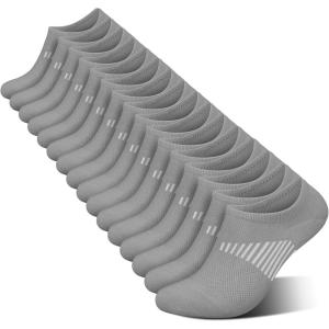 imagewernies No Show Socks Womens 8 Pairs Ankle Non Slip Low Short Invisible Thin Liner Socks8 Pairs Grey