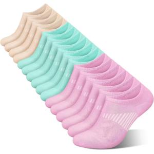 imagewernies No Show Socks Womens 8 Pairs Ankle Non Slip Low Short Invisible Thin Liner Socks8 Pairs Multicolor
