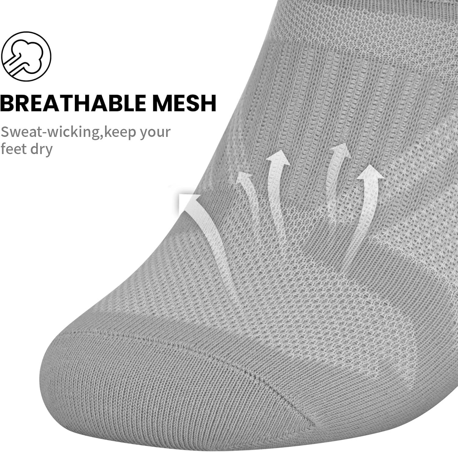 imagewernies No Show Socks Women  8 Pairs Ankle Socks for Women Low Cut Socks Short Cotton Socks Invisible Casual SocksMix of Colors0018 Pairs16 Pieces