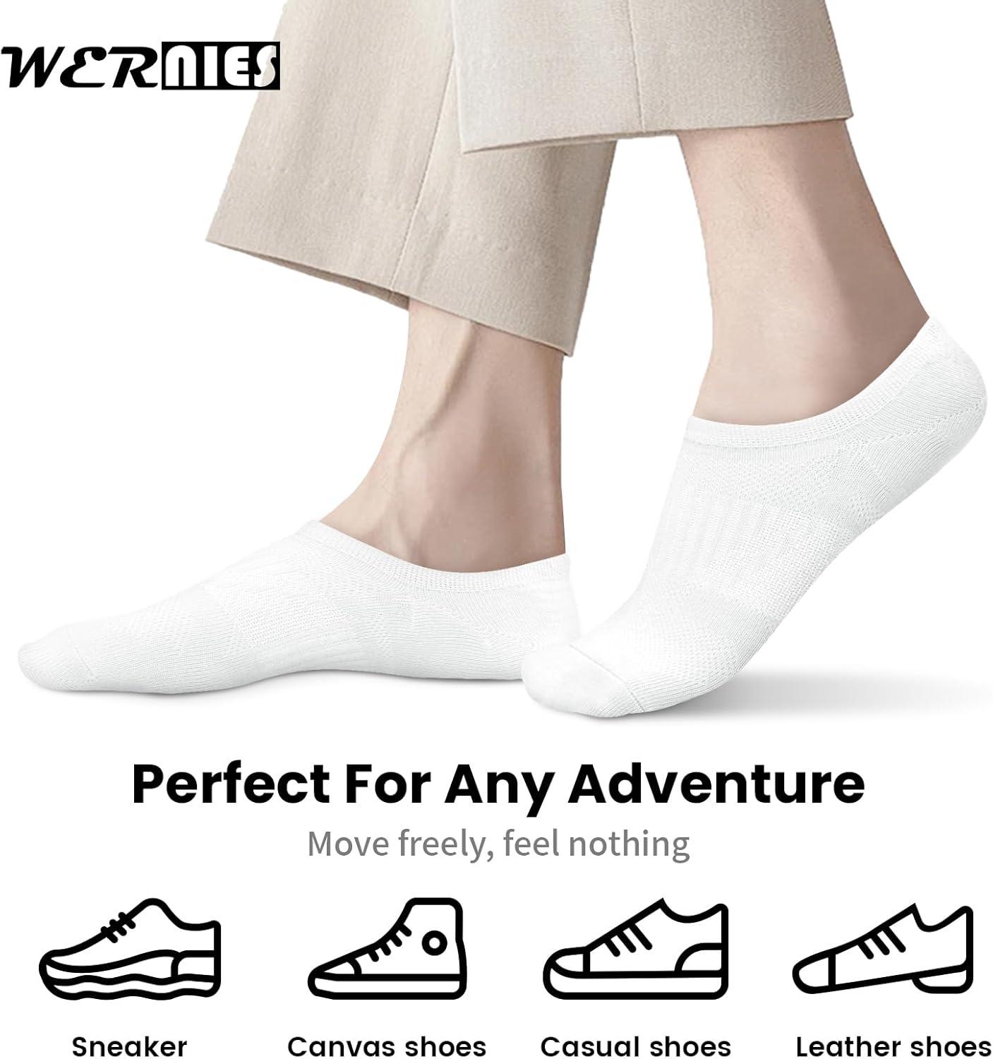 imagewernies No Show Socks Women  8 Pairs Ankle Socks for Women Low Cut Socks Short Cotton Socks Invisible Casual SocksMix of Colors0018 Pairs16 Pieces