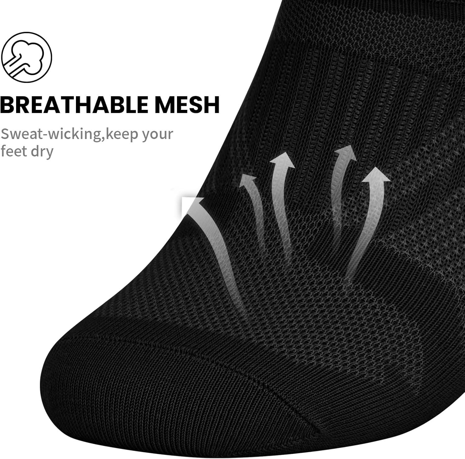 imagewernies No Show Socks Women  8 Pairs Ankle Socks for Women Low Cut Socks Short Cotton Socks Invisible Casual SocksMix of Colors0028 Pairs16 Pieces