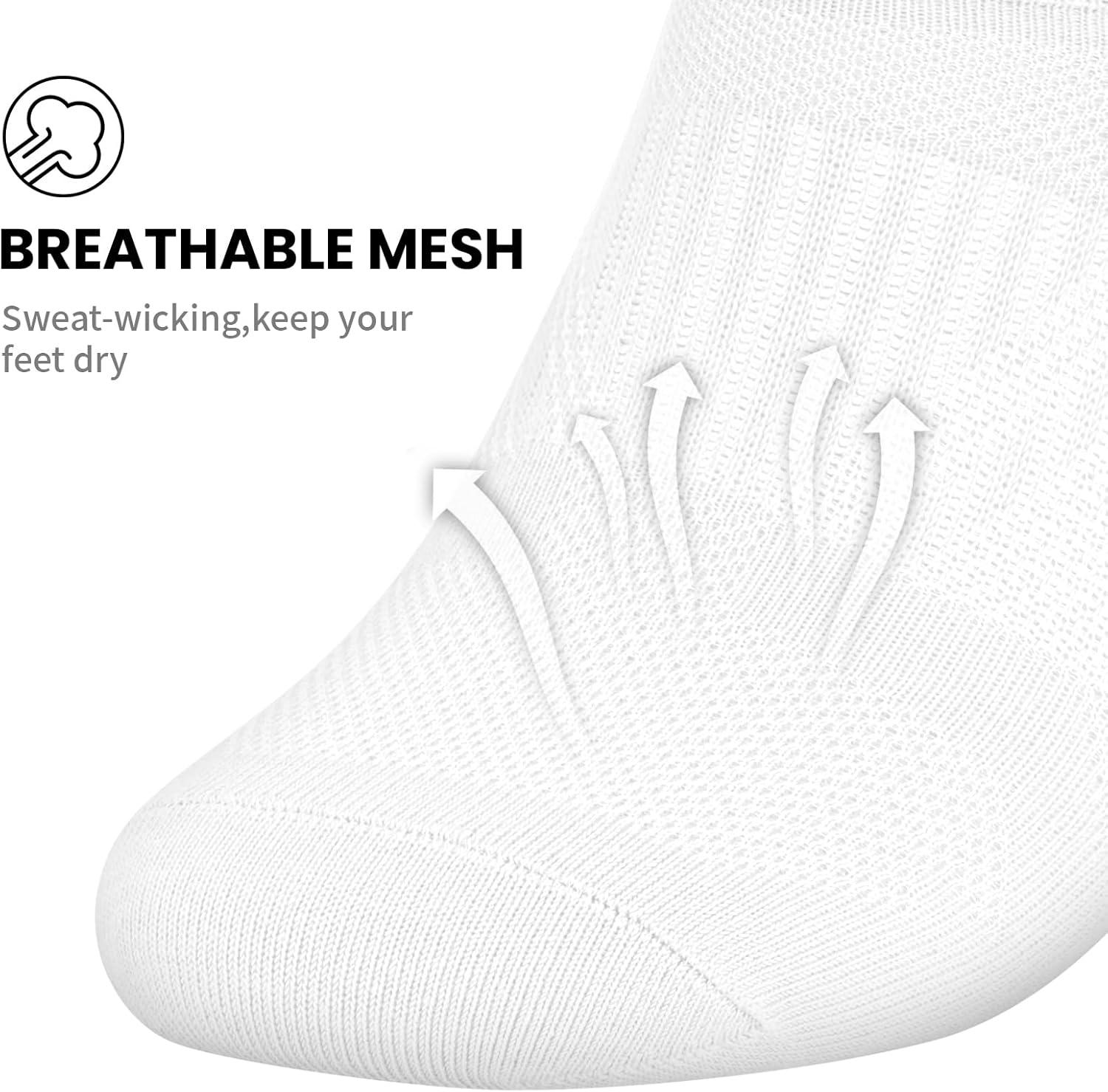 imagewernies No Show Socks Women  8 Pairs Ankle Socks for Women Low Cut Socks Short Cotton Socks Invisible Casual SocksMix of Colors0038 Pairs16 Pieces