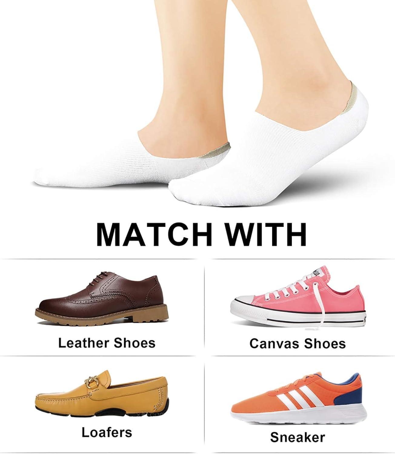 imagewernies No Show Socks Women Low Socks Non Slip Flat Boat Line 48 Pairs8 Pairs4 Colors 2 Pairs Per Each Color