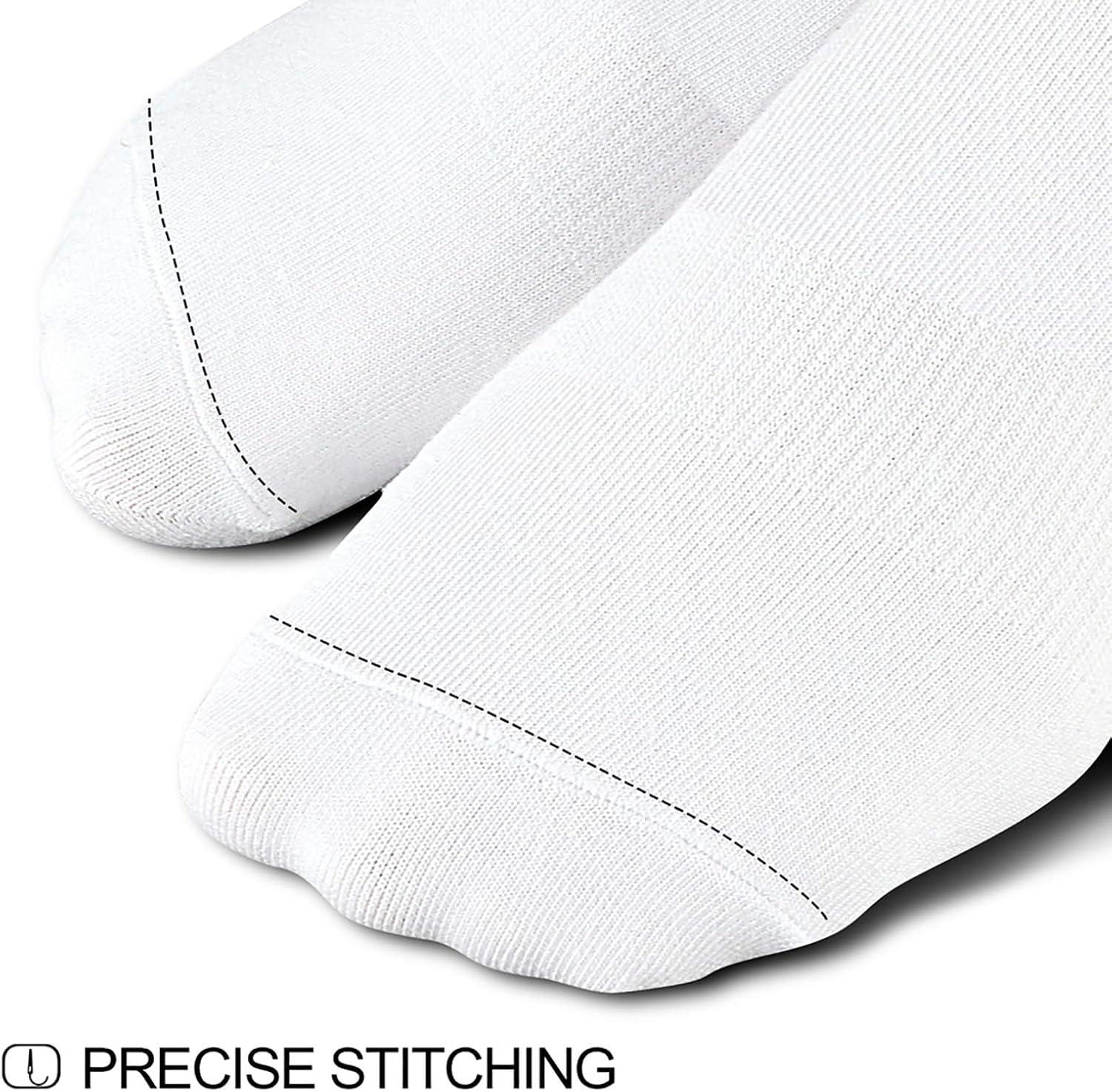 imagewernies No Show Socks Women Low Socks Non Slip Flat Boat Line 48 Pairs8 Pairswhite002