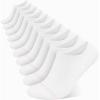 10 Pairs White