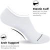imagewernies 10 Pairs No Show Socks Men Low Cut Ankle Short Casual Thin Invisible Socks with Non Slip Grips4black3white3grey10 Pairs