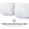 imagewernies 10 Pairs No Show Socks Men Low Cut Ankle Short Casual Thin Invisible Socks with Non Slip GripsWhite10 Pairs