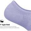 imagewernies No Show Socks Womens 10 Pairs Low Cut Ankle Socks with Non Slip Casual Invisible Liner Boat 5881110 Pairs 2black2white2beige2purple2blue