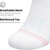 imagewernies No Show Socks Womens 10 Pairs Low Cut Ankle Socks with Non Slip Casual Invisible Liner Boat 5881110 Pairs 3black3white2grey2beige