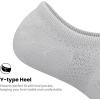imagewernies No Show Socks Womens 10 Pairs Low Cut Ankle Socks with Non Slip Casual Invisible Liner Boat 5881110 Pairs 4black3white3grey